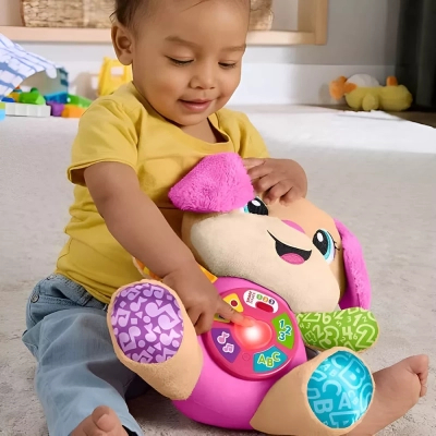 Розвиваюча іграшка Fisher-Price Smart Stages Сестричка розумного цуценя багатомовна (JFD32)