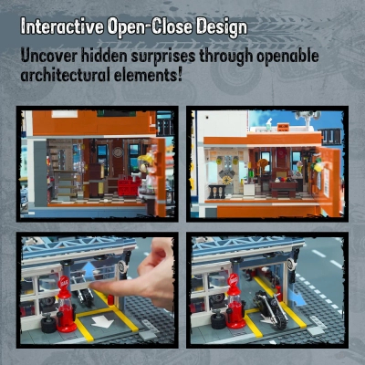 Конструктор Pantasy Original Моторесторан (85024)