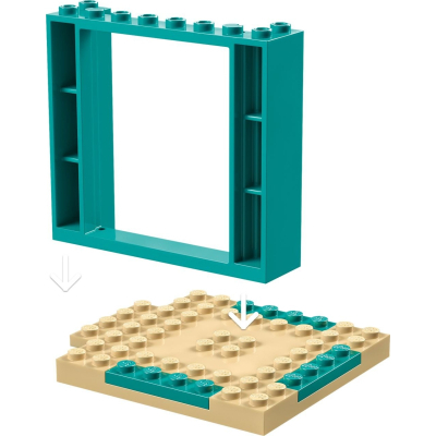 Конструктор LEGO Bluey Веселощі з Блуї та Хлоєю на ігровому майданчику (11201)