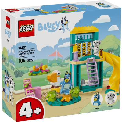 U1084474_big Конструктор LEGO Bluey Веселощі з Блуї та Хлоєю на ігровому майданчику (11201)