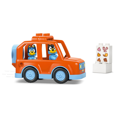 Конструктор LEGO DUPLO Bluey Подорож із морозивом із Блуї (10458)