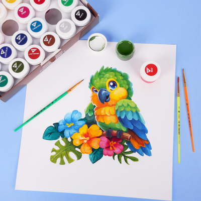 Гуашеві фарби Yes Minecraft 24 кольорів по 20 мл (230409)