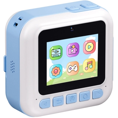 Дитячий фотоапарат ColorWay з функцією миттєвого друку (Blue) (CW-PHP01B)