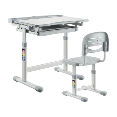 Парта зі стільцем FunDesk Bellissima grey (221918)