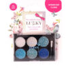 Дитяча косметика Lukky Крем-тіні для повік з блискітками 6 кольорів 6 г (T16126)