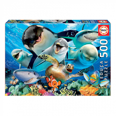U0631427_big Пазл Educa Підводне селфі 500 елементов (6425285)