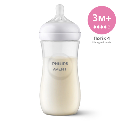 U0797166_big Пляшечка для годування Philips AVENT Natural Природний потік 330 мл (SCY906/01)