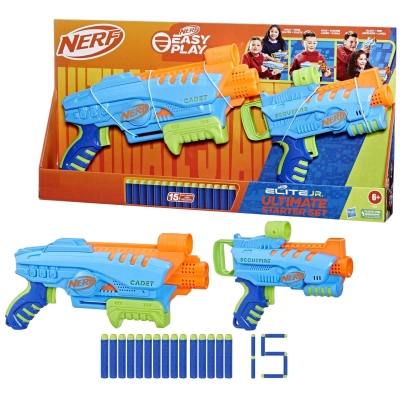 U0807825_big Іграшкова зброя Hasbro Nerf набір бластерів Elite junior Ultimate Starter (F6369)