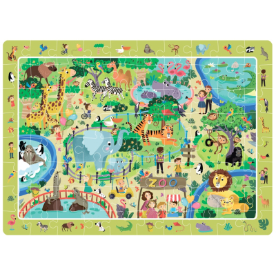 Пазл DoDo обсерваційний Зоопарк (300259)