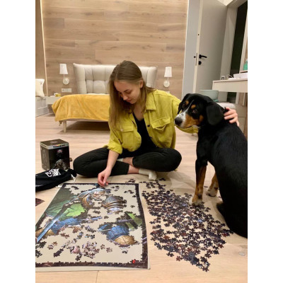 Пазл GoodLoot Witcher: Dark World 1000 елементів (5908305240464)