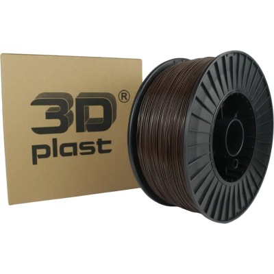 Пластик для 3D-принтера 3Dplast PETG 1.75мм, 3кг, brown (3DPTG1753BROW)