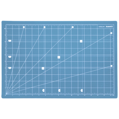 Самовідновлювальний килимок для різання Axent А3, тришаровий блакитний (7902-07-A)