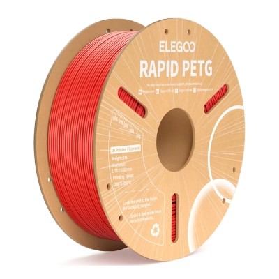 Пластик для 3D-принтера ELEGOO Rapid PETG 1кг, 1.75мм, red (50.203.0218)