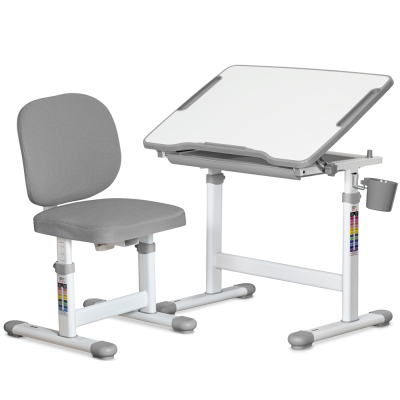 U1078763_big Парта зі стільцем Evo-kids Evo-06 Plus Grey (Evo-06 Plus G)