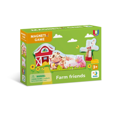 U1098393_big Навчальний набір DoDo Магнітна гра Друзі з ферми (200255)
