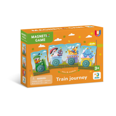 U1098397_big Навчальний набір DoDo Магнітна гра Подорож потягом (200254)