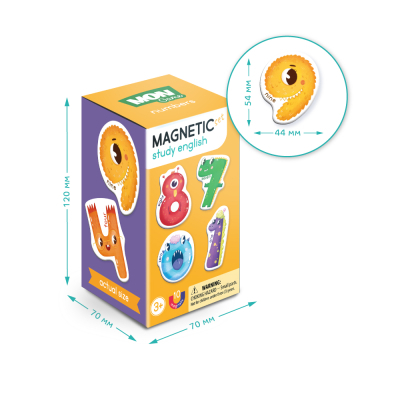 Навчальний набір DoDo Магнітна гра Цифри (200204)