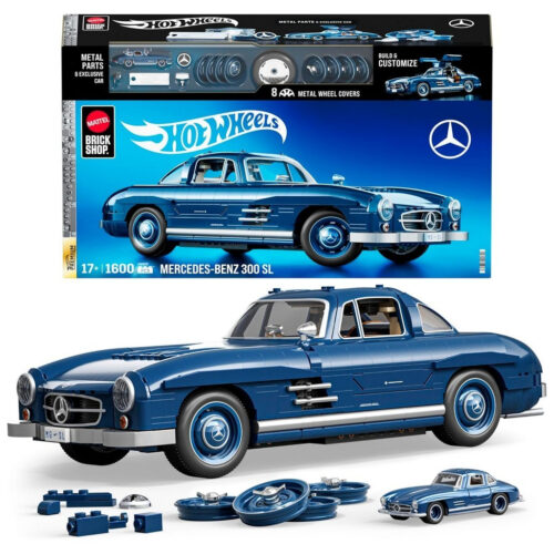 Конструктор Hot Wheels Brick Shop Mercedes-Benz 300 SL 1600 деталей (HWW25) Конструктор Hot Wheels Brick Shop Mercedes-Benz 300 SL 1600 деталей (HWW25)