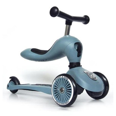 U0339502_big Самокат Scoot&Ride Highwaykick-1 Сіро-синій (SR-160629-STEEL)