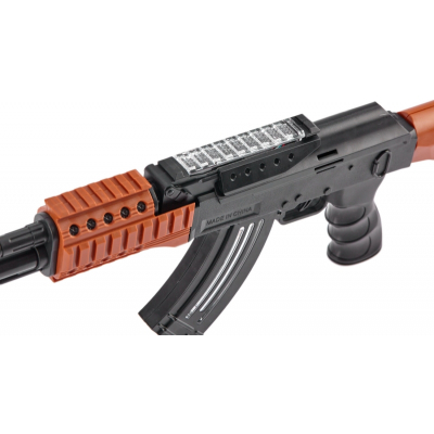 Іграшкова зброя ZIPP Toys Автомат світлозвуковою AK47, чорний (827B)