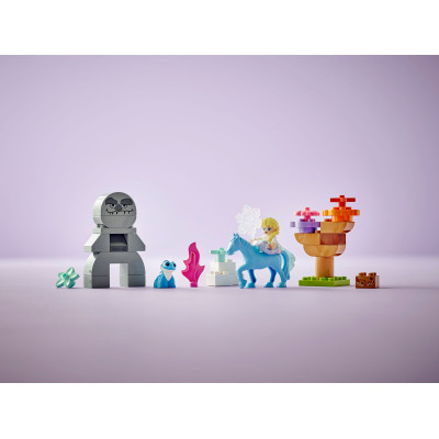 Конструктор LEGO DUPLO Disney Ельза й Бруні в Зачарованому лісі 31 деталь (10418)