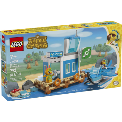 U0951663_big Конструктор LEGO Animal Crossing Літайте з Dodo Airlines (77051)