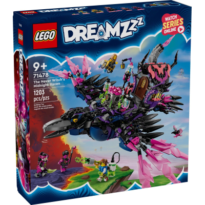 U0951666_big Конструктор LEGO DREAMZzz Опівнічний ворон Невідьми (71478)