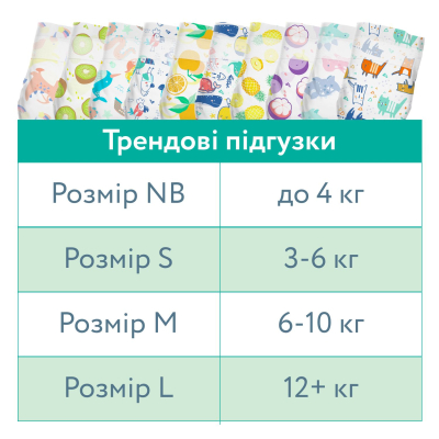 Підгузки Offspring Tangy Orange Розмір M 6-10 кг 42 шт (DP-OI-FAT-M42P-TGYORN)