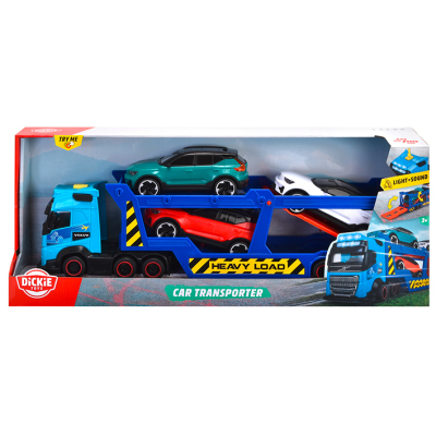 Спецтехніка Dickie Toys Автотранспортер з 3 машинками (3747017)