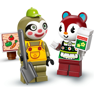 Конструктор LEGO Animal Crossing Садова крамниця і караван, що належать Leif (77054)