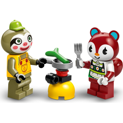 Конструктор LEGO Animal Crossing Садова крамниця і караван, що належать Leif (77054)