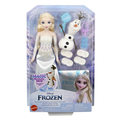 Лялька Disney Frozen Ельза та Олаф Ліпимо сніжки (HYH10)