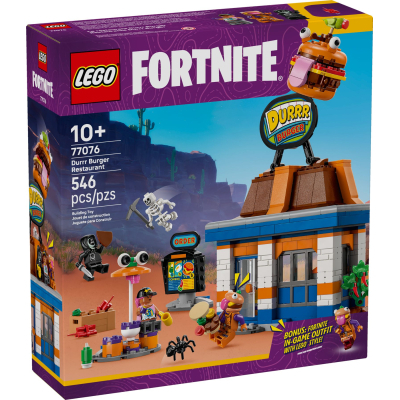 U1058166_big Конструктор LEGO Fortnite Durrr Burger ресторан (77076)