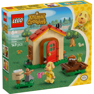 U1084470_big Конструктор LEGO Animal Crossing Затишний будинок Goldie (77058)