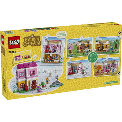 Конструктор LEGO Animal Crossing Творчі будинки: сезони розваг (77057)
