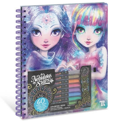 U1107111_big Набір для творчості Nebulous Stars Розмальовка Айседора чорні аркуші (11136)