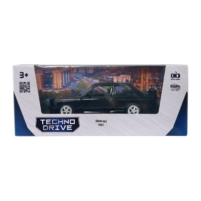 Машина TechnoDrive BMW M3 1987 (чорний) (250395U)