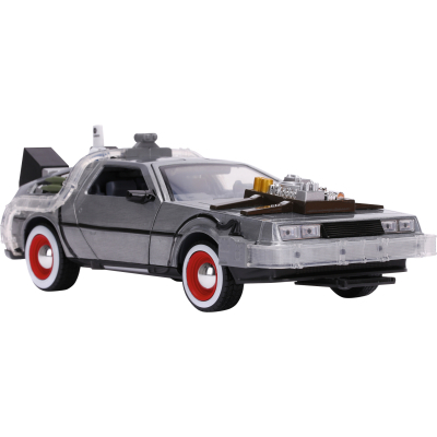 U0732856_big Машина Jada металева Назад у майбутнє 3 Машина часу (1989) зі світловим ефектом 1:24 (253255027)