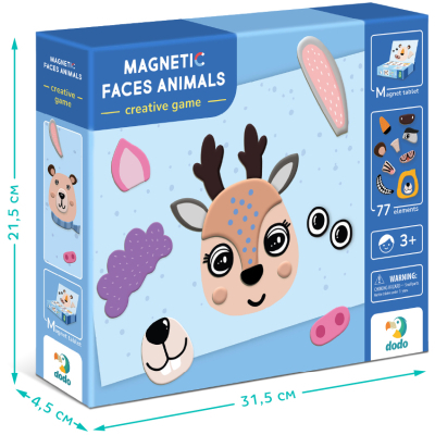 Настільна гра DoDo Магнітна Мордочки (200209)