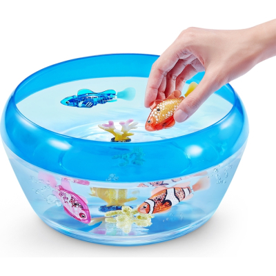 Інтерактивна іграшка Pets & Robo Alive S3 - Роборибка (золотиста) (7191-2)