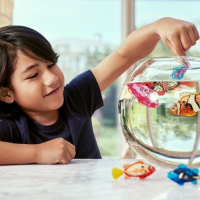 Інтерактивна іграшка Pets & Robo Alive S3 - Роборибка (золотиста) (7191-2)