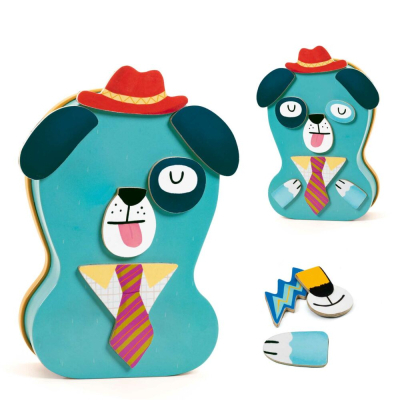 Настільна гра Djeco Магнітна гра Портрети (DJ03087)