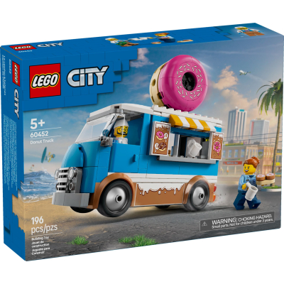 U1003762_big Конструктор LEGO City Вантажівка з пончиками (60452)