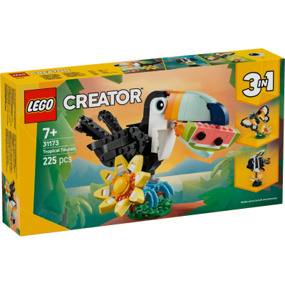 U1084477_big Конструктор LEGO Creator Дикі тварини: тропічний тукан (31173-)