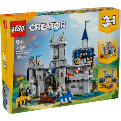 U1084480_big Конструктор LEGO Creator Середньовічний замок із лицарем на коні (31168)