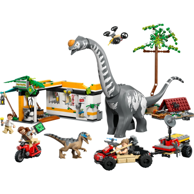 Конструктор LEGO Jurassic World Місія з відстеження раптора і титанозавра (76973)