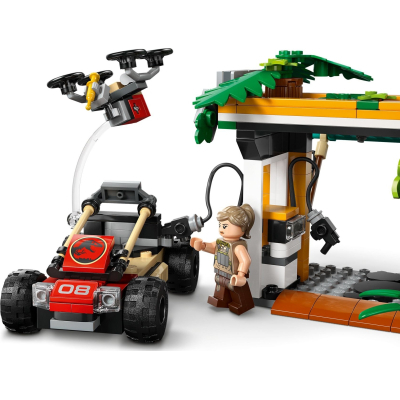 Конструктор LEGO Jurassic World Місія з відстеження раптора і титанозавра (76973)