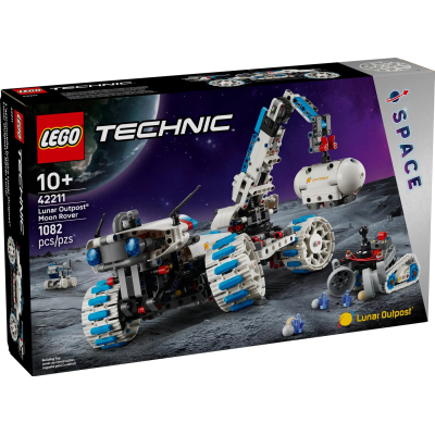 U1084515_big Конструктор LEGO Technic Місяцехід Lunar Outpost. Космічний корабель (42211)