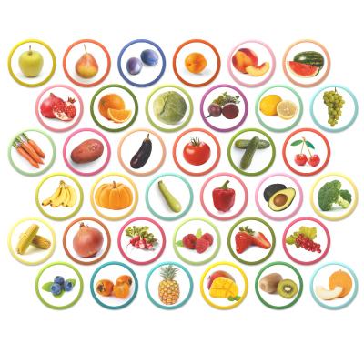 Навчальний набір DoDo Магнітний набір Монтесорі Овочі, фрукти і ягоди (200272)