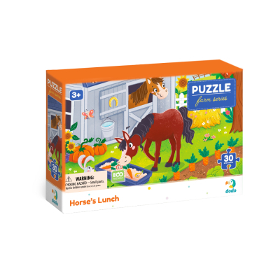 U1098746_big Пазл DoDo Обід для коника, 30 елементів (300684)